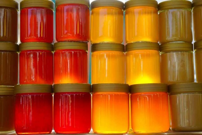 miels Des pots de miel
